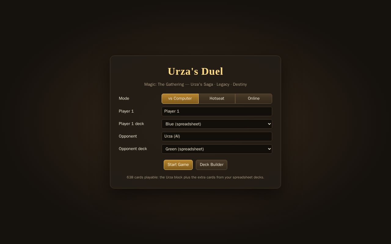 Preview of Urza's Duel