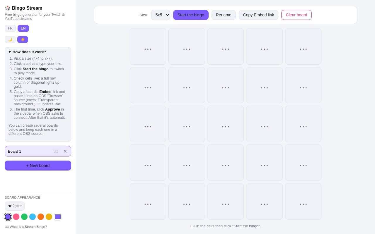 Preview of BingoStreamer
