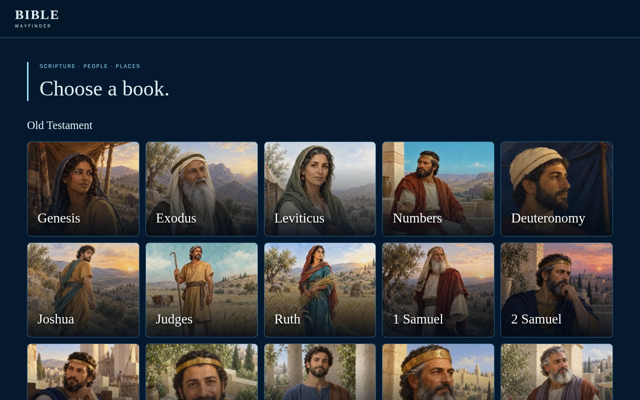 Preview of Bible Wayfinder