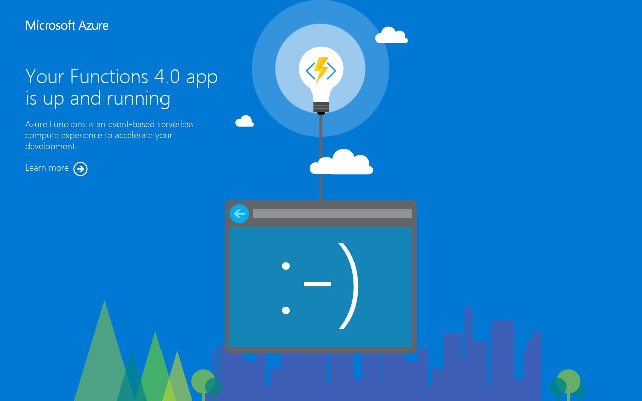 Preview of Python Azure Functions HTTP API that stores messages in Azure Cosmos DB.