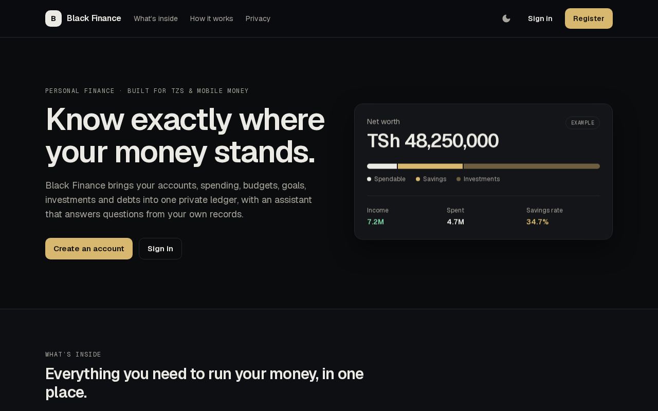Preview of Black Finance