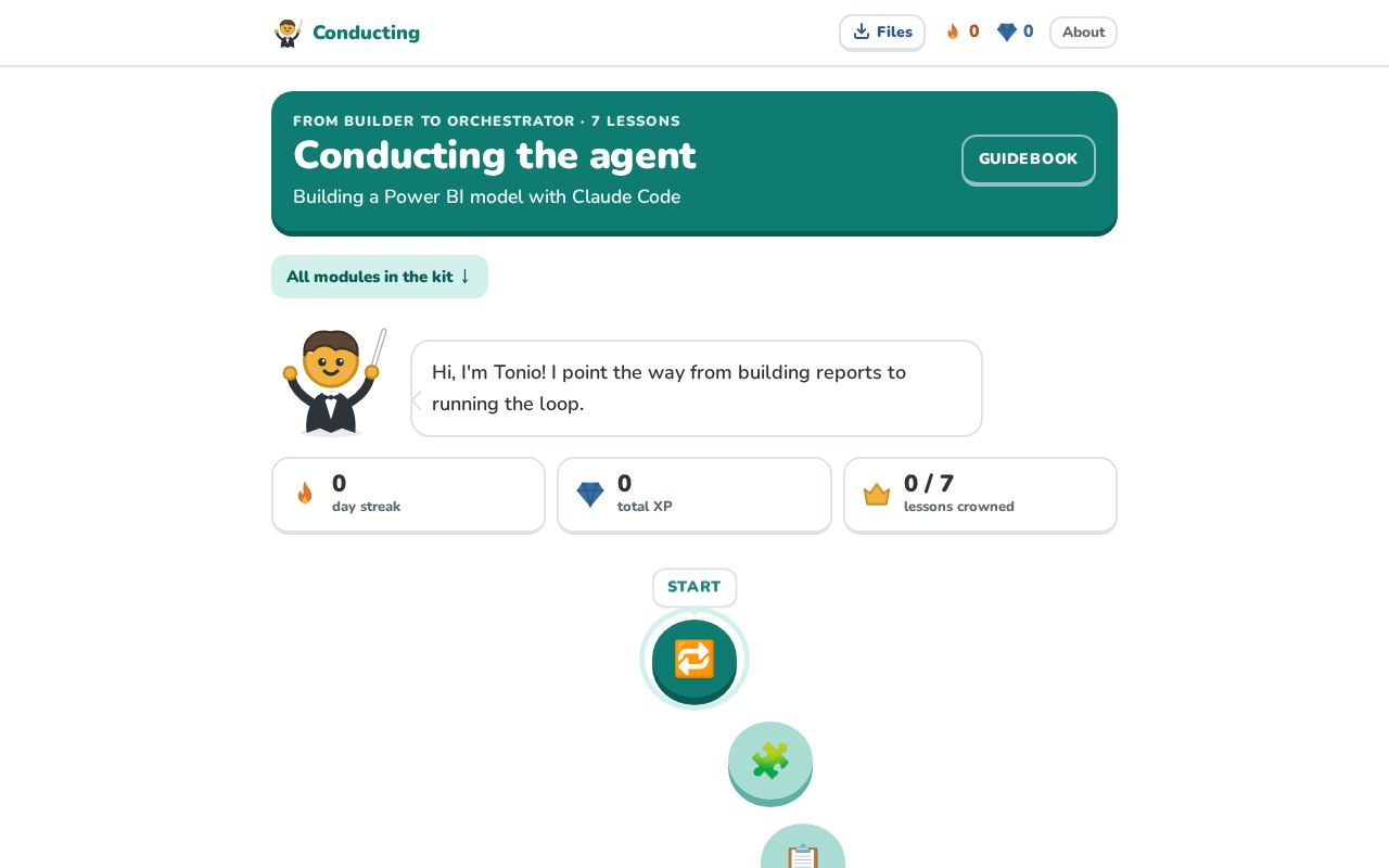 Preview of Conducting The Agent