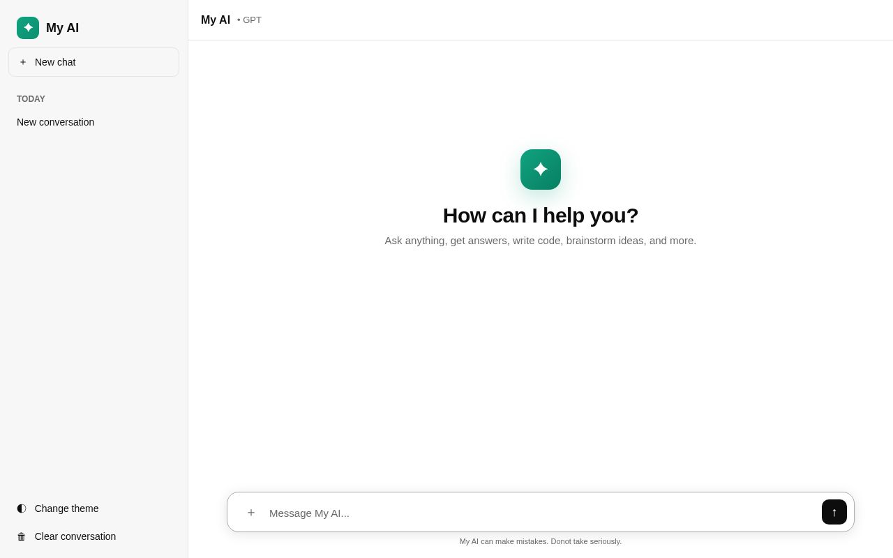 Preview of My AI