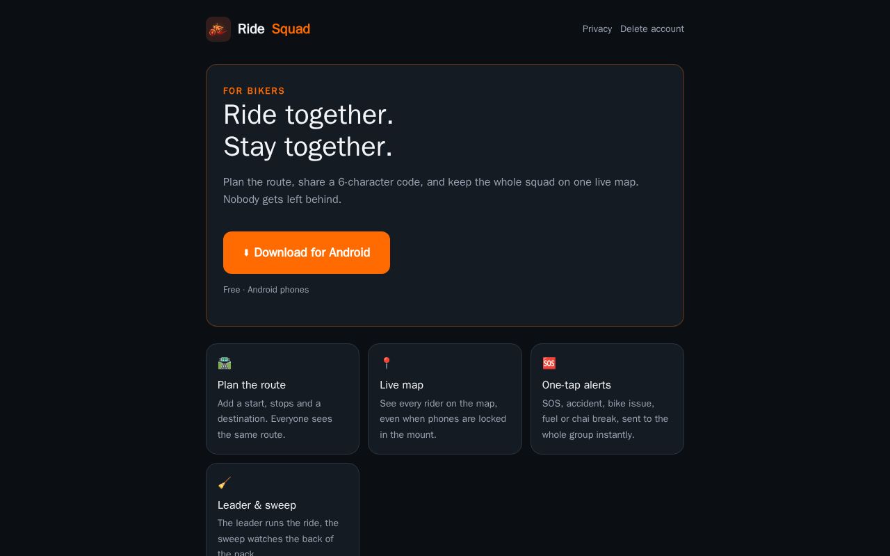 Preview of Ridesquad