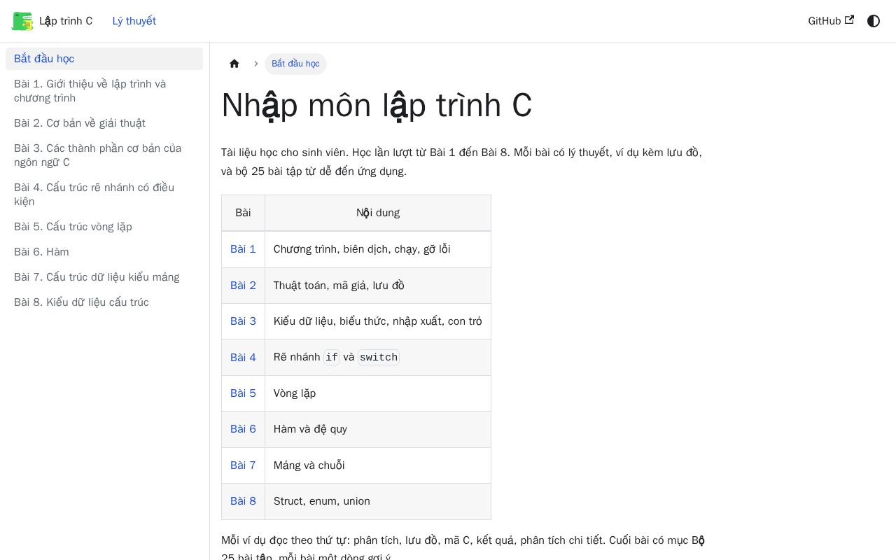 Preview of Nhap Mon Lap Trinh C