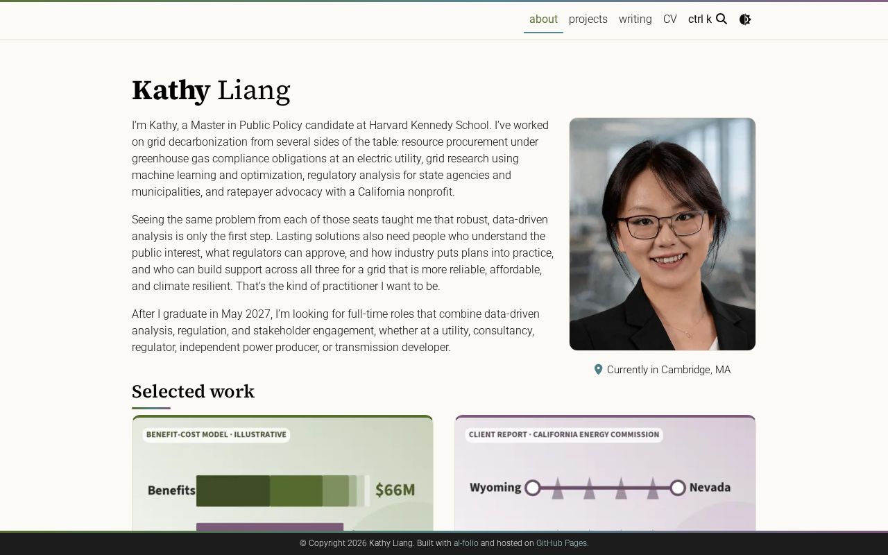 Preview of KathyLiang44 Github Io