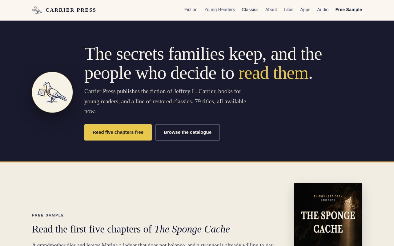 Preview of Carrierpress Site
