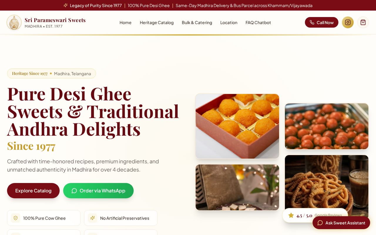 Preview of Sri Parameshwari Sweets