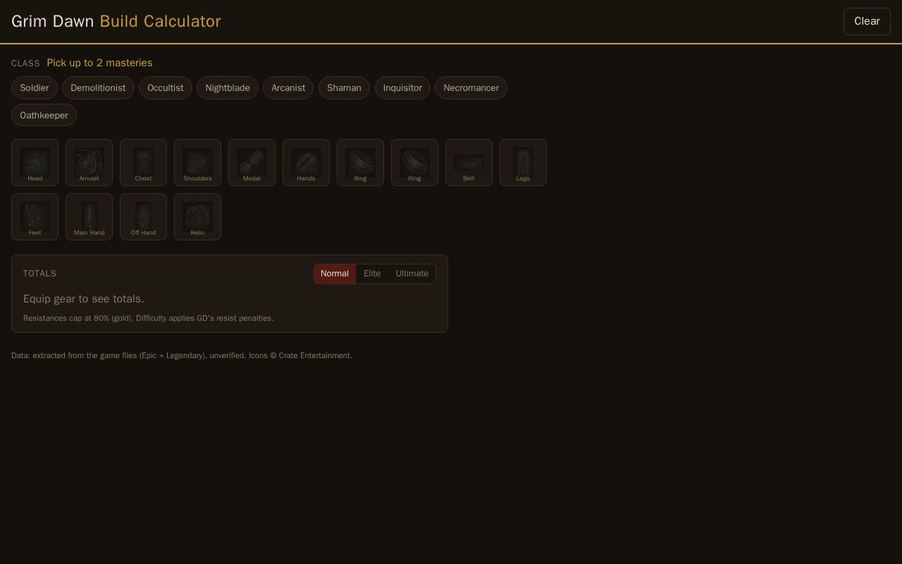 Preview of Gd Build Calc