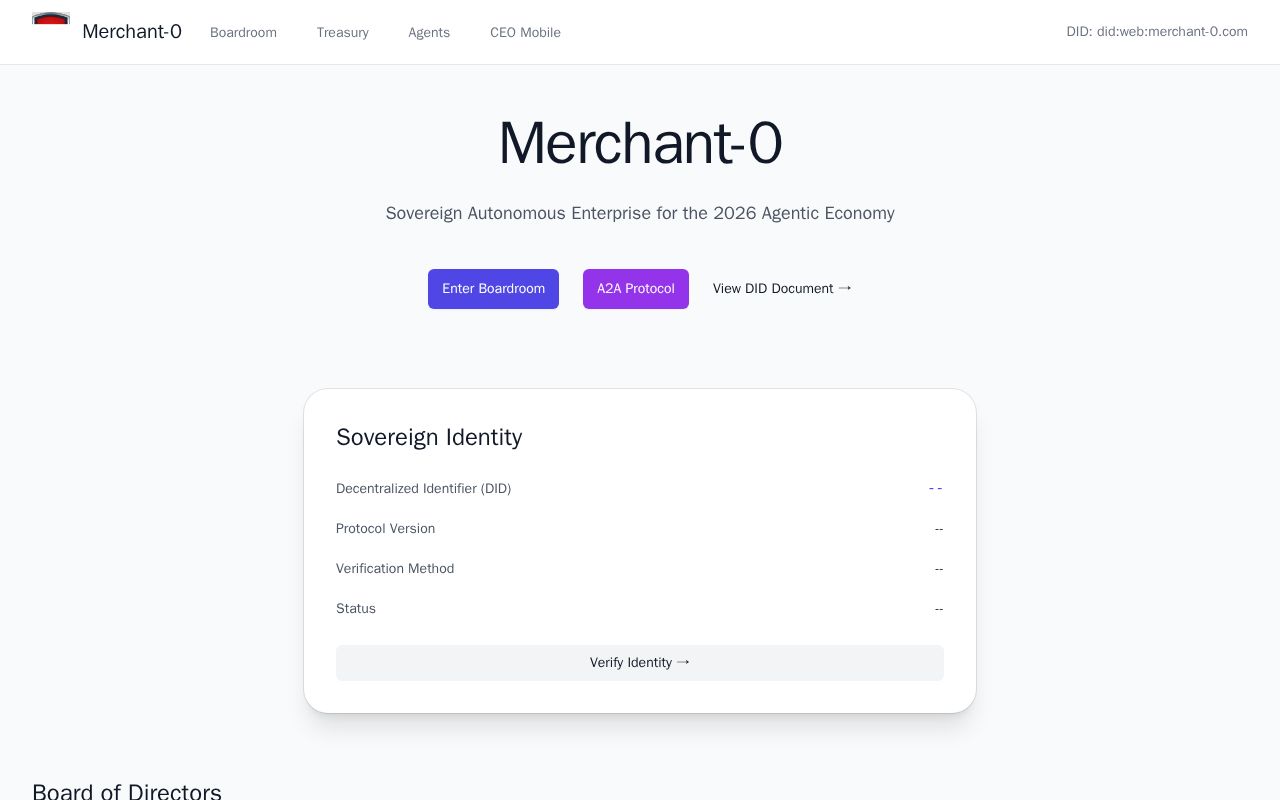 Preview of Merchant 0 Com