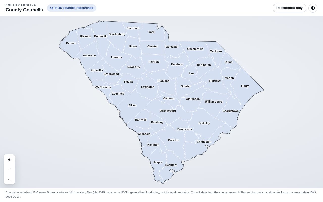 Preview of County Councils