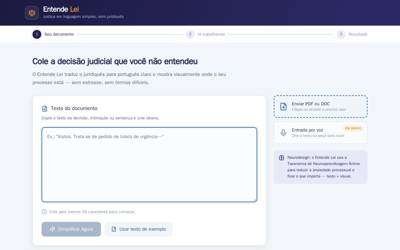Preview of Entende Lei