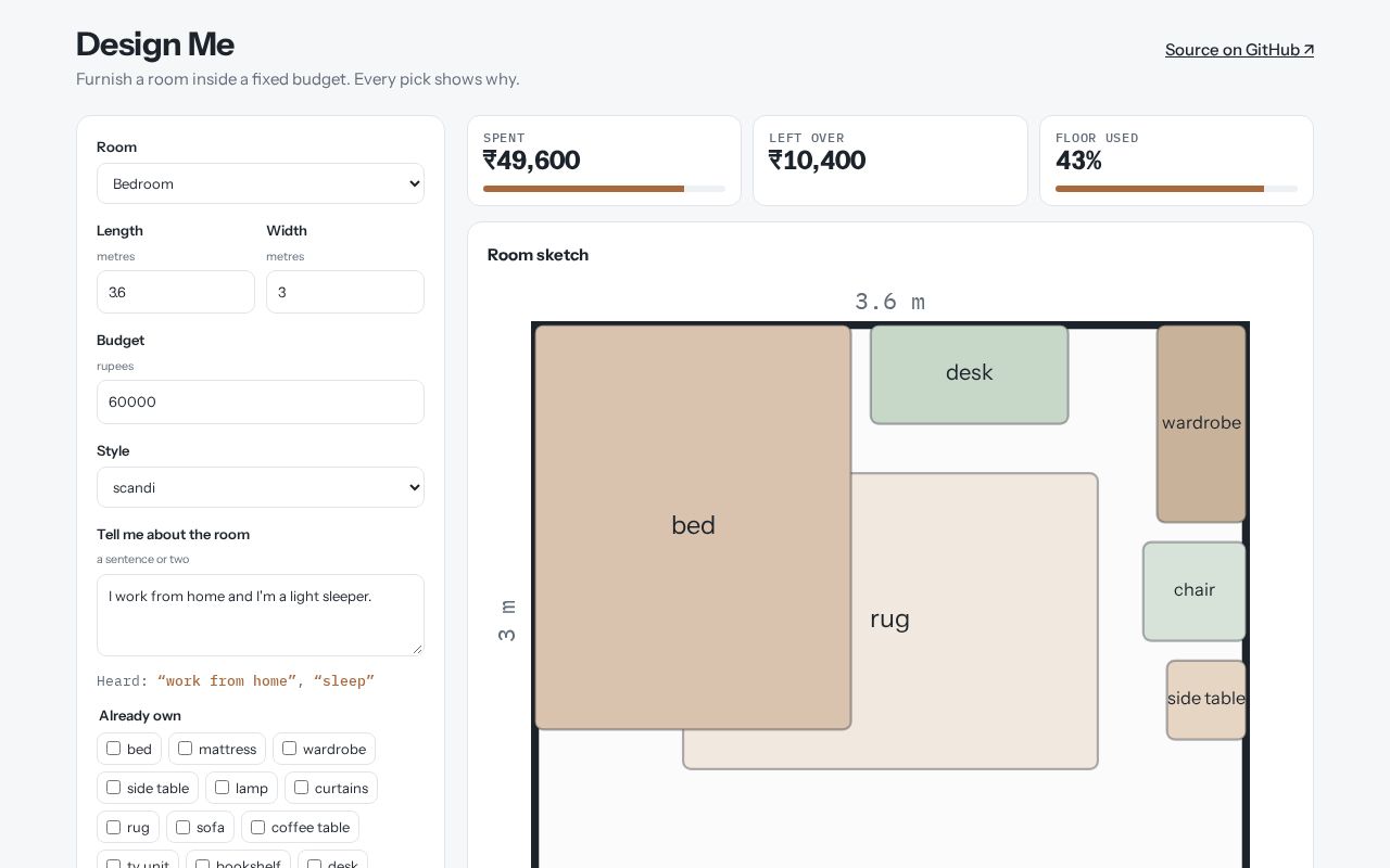Preview of Design Me