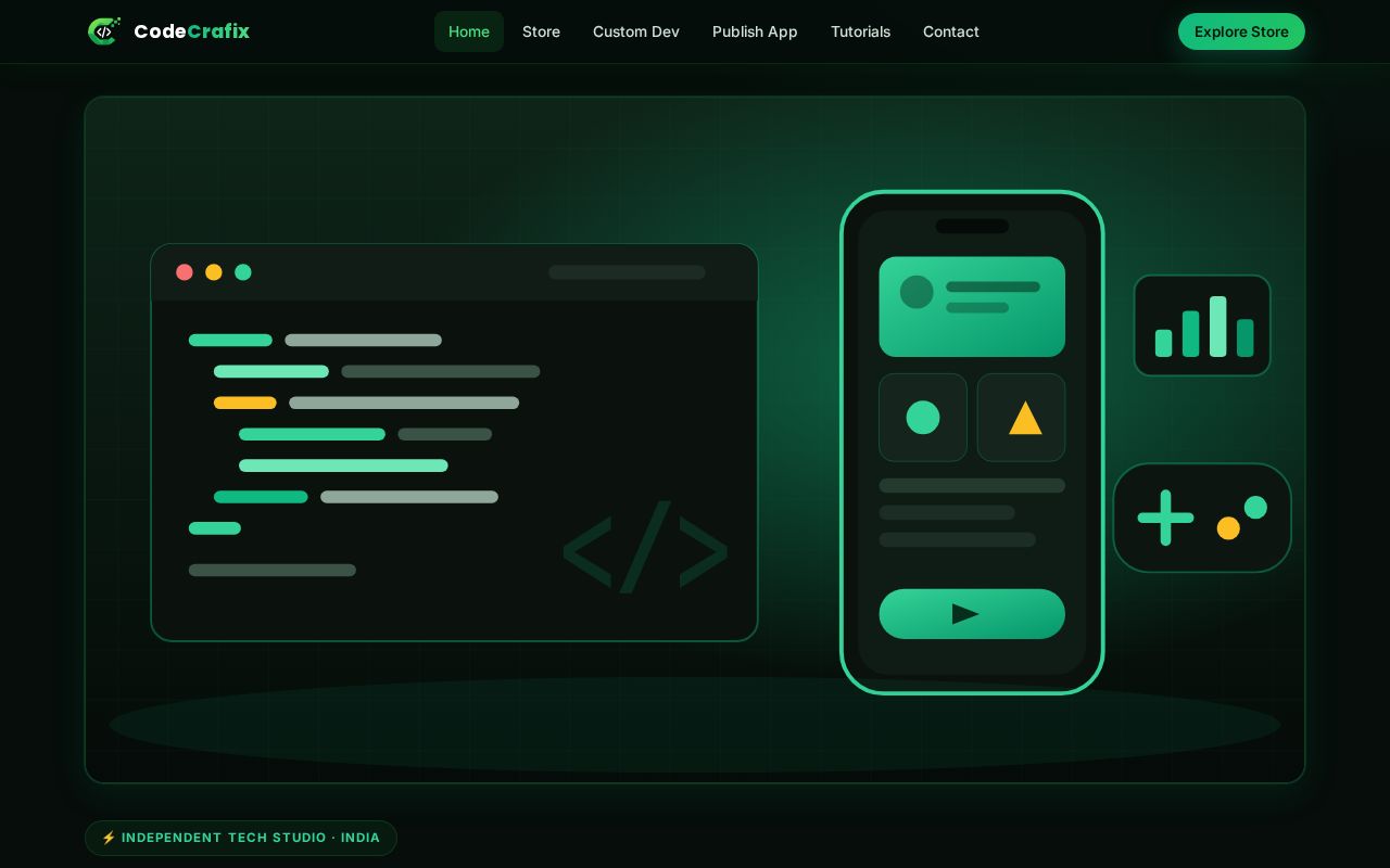 Preview of CodeCrafix