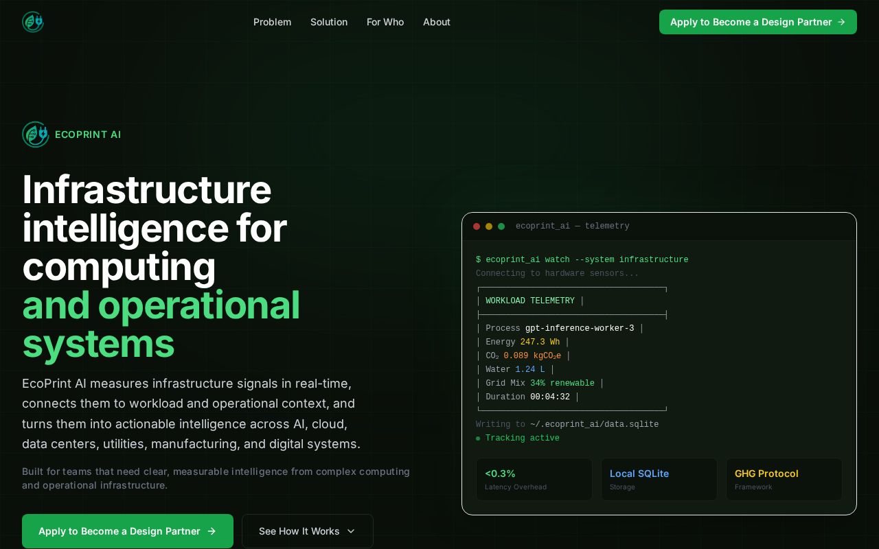Preview of EcoPrint AI