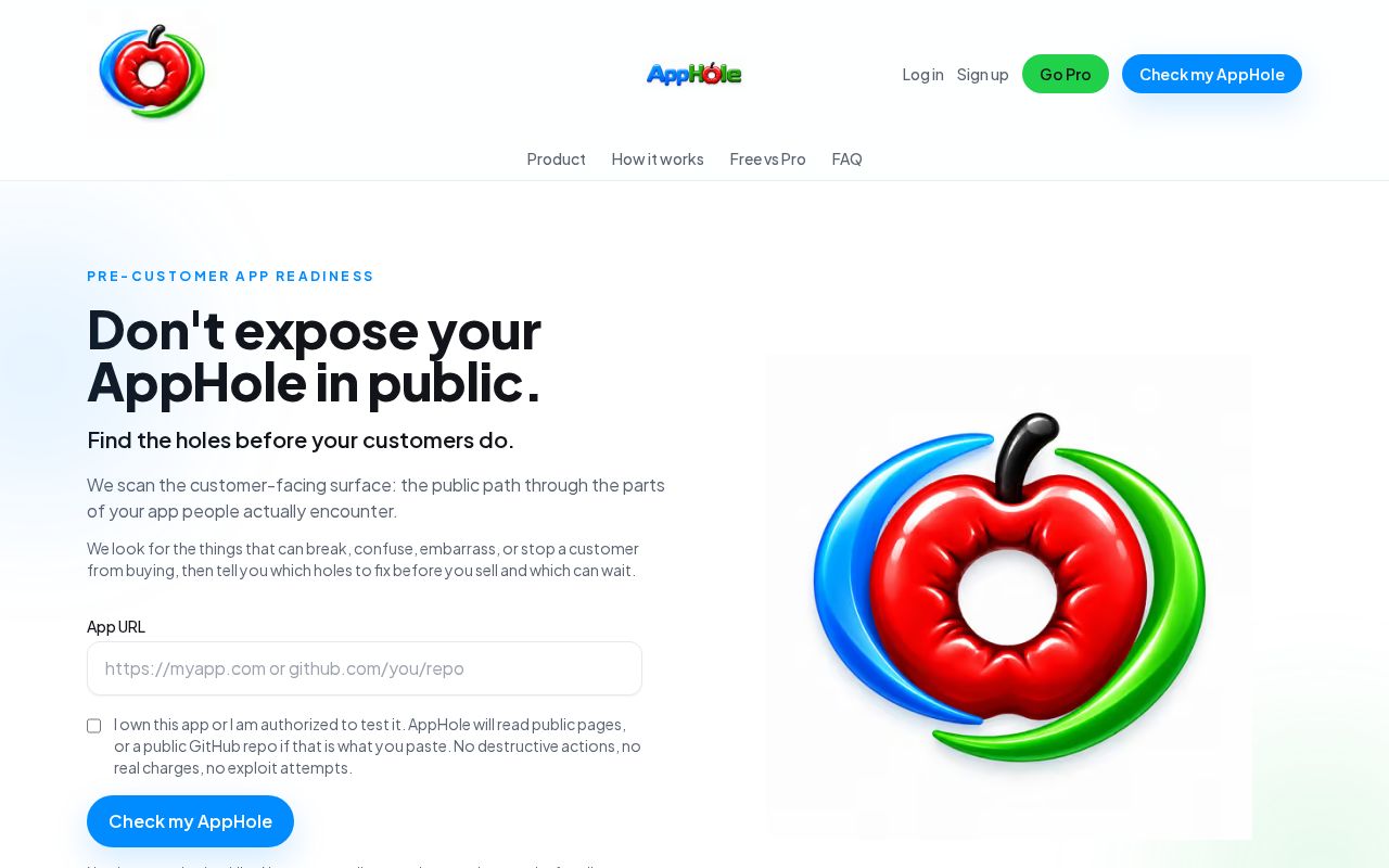 Preview of Apphole