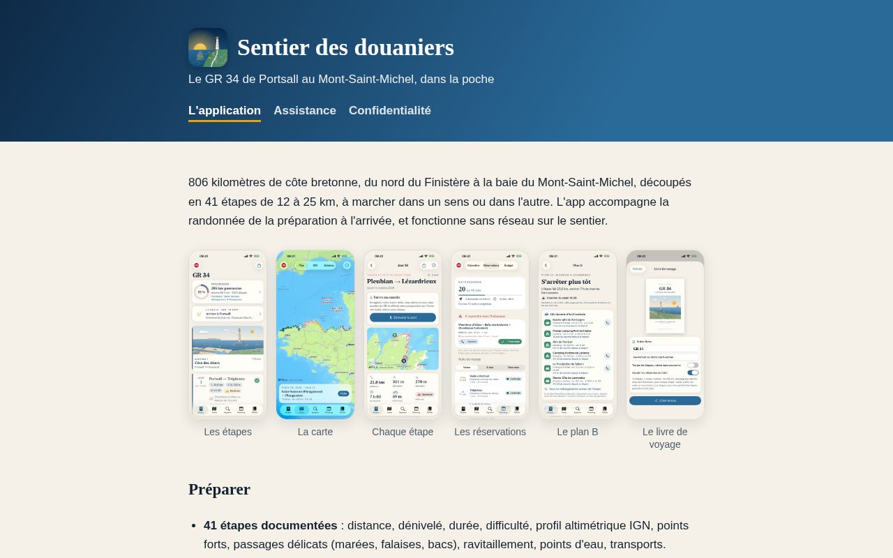 Preview of Sentier des douaniers
