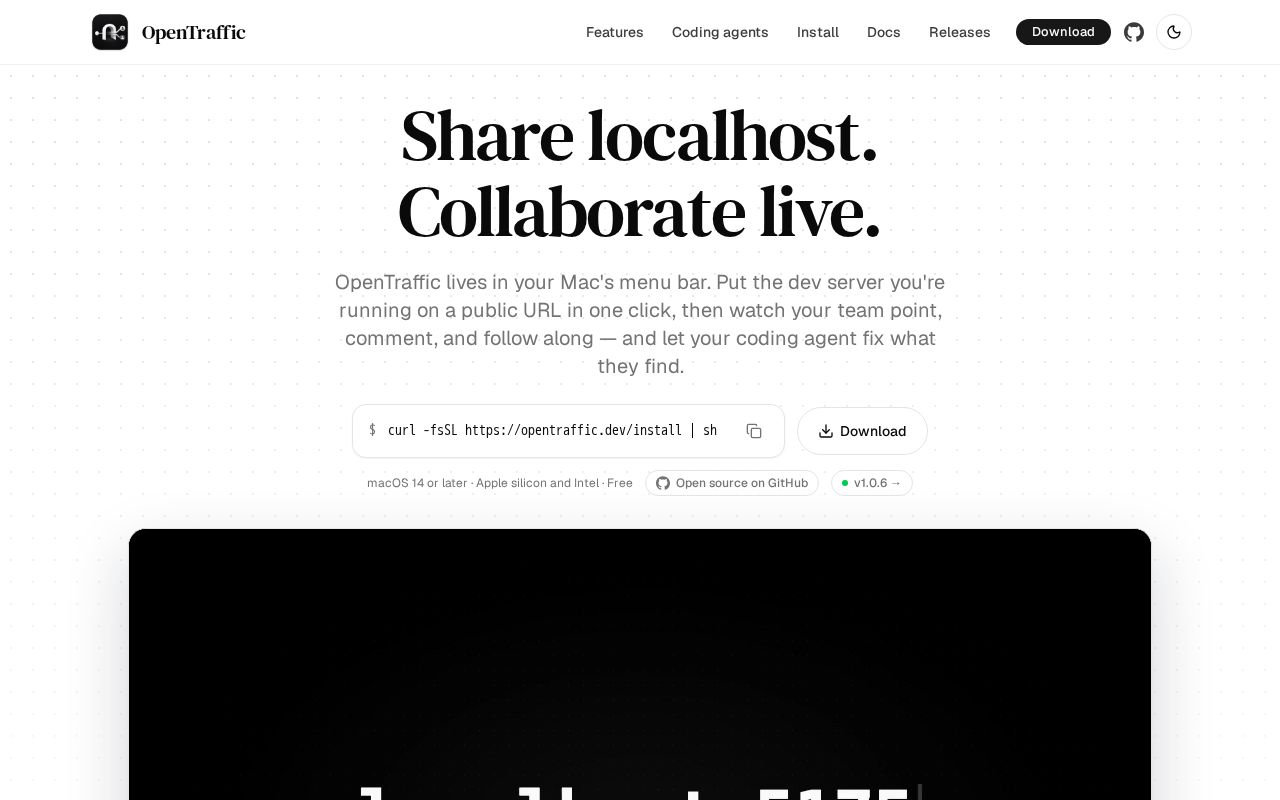 Preview of OpenTraffic