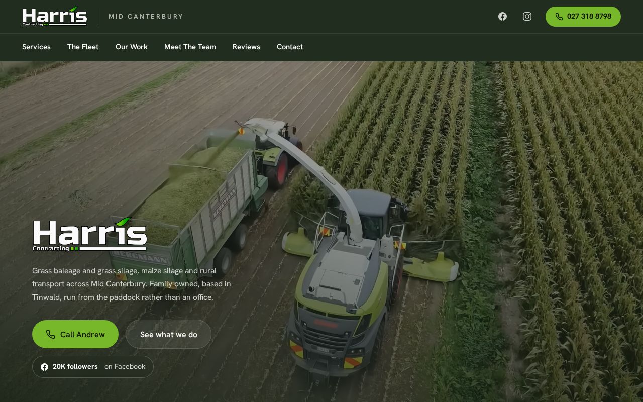 Preview of Harris Contracting Demo