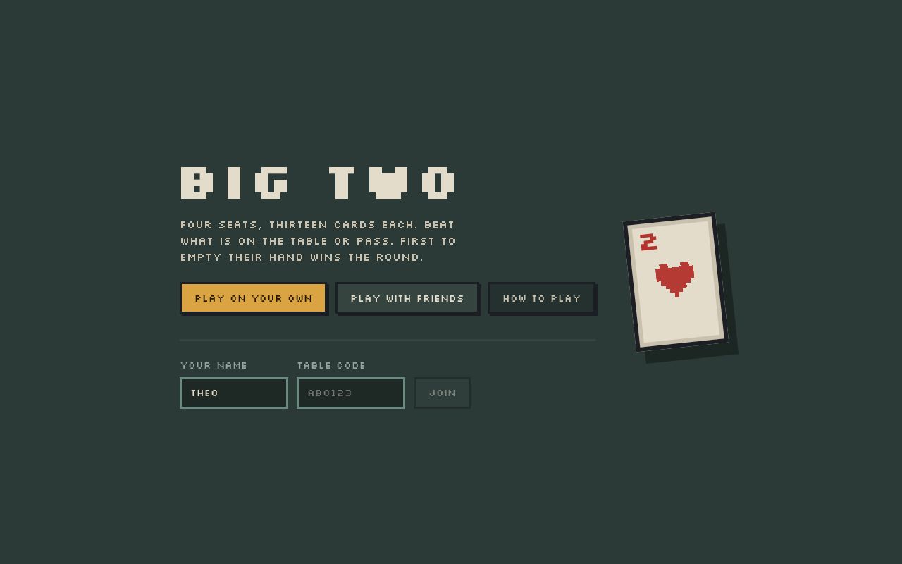 Preview of a card game