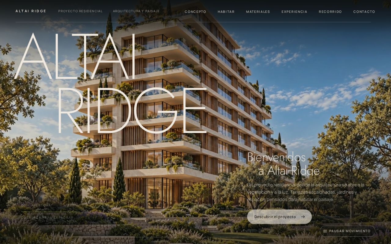 Preview of Altai Ridge Web