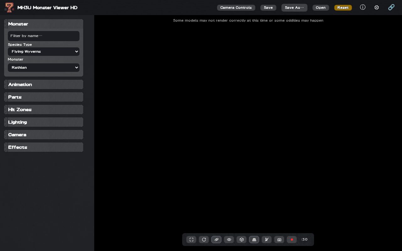 Preview of Mh3u Monster Viewer Hd