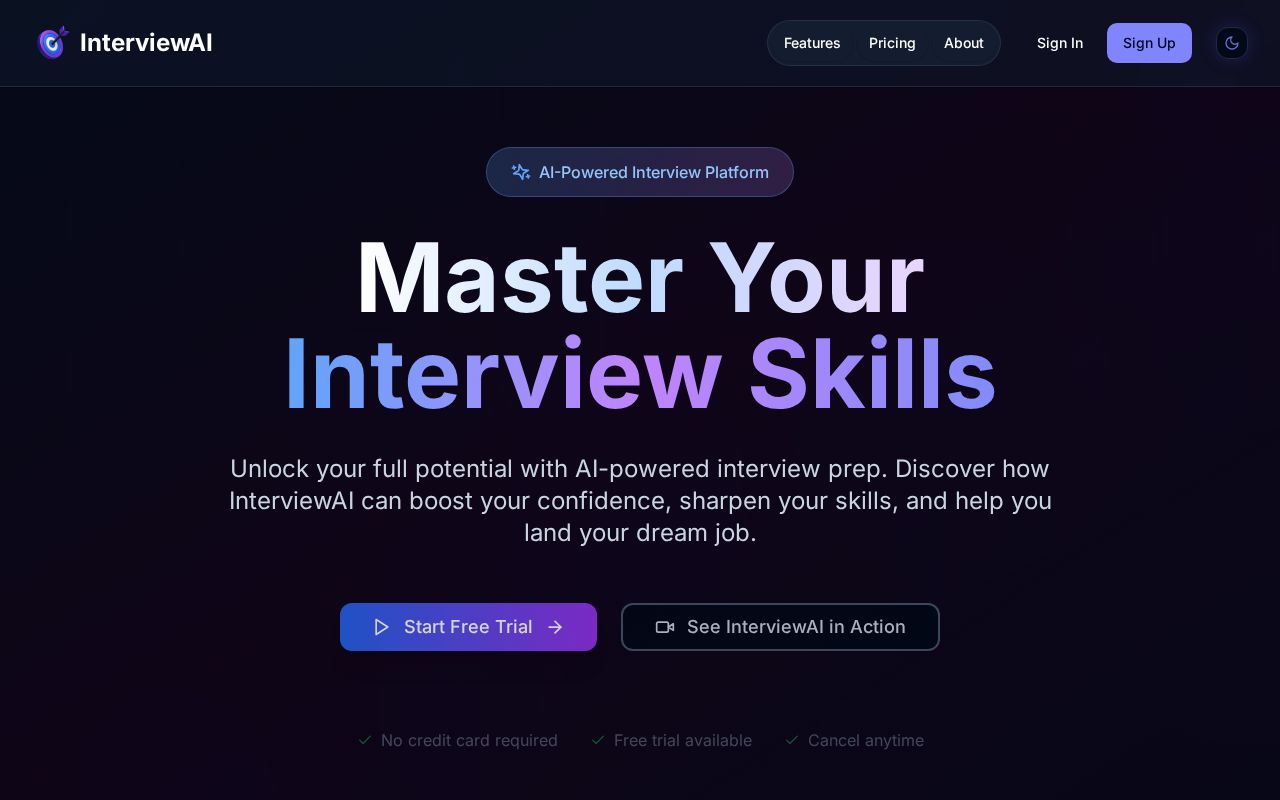 Preview of InterviewAI