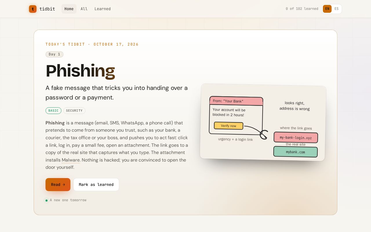 Preview of Tidbit