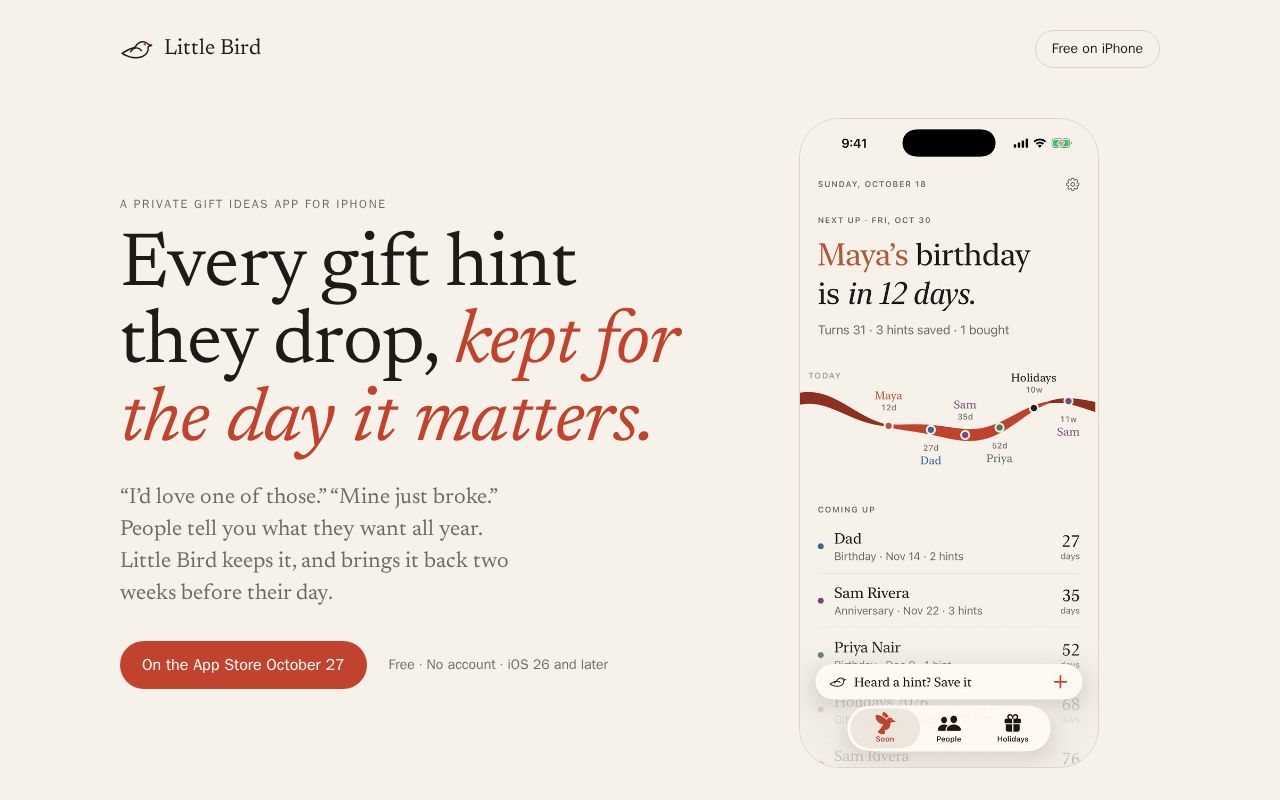 Preview of Littlebird Site
