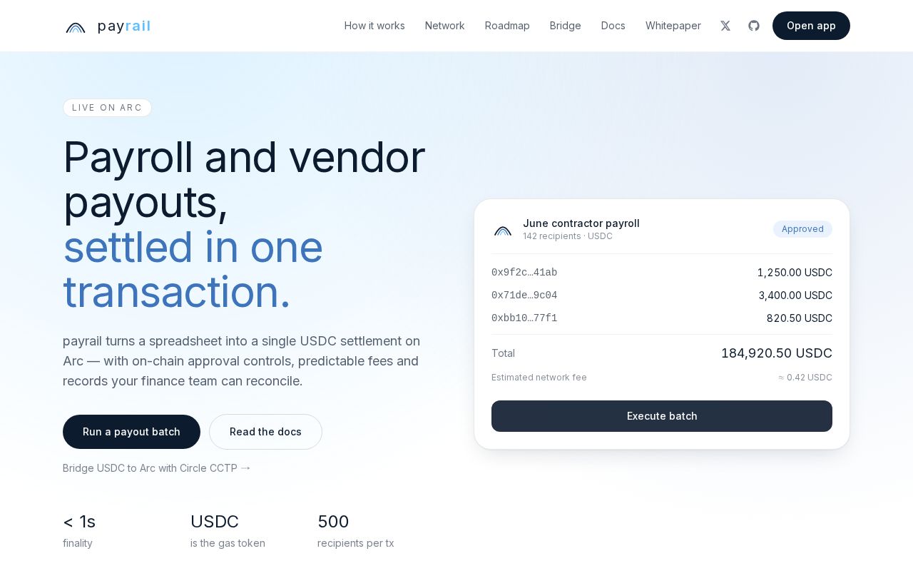 Preview of Payrail