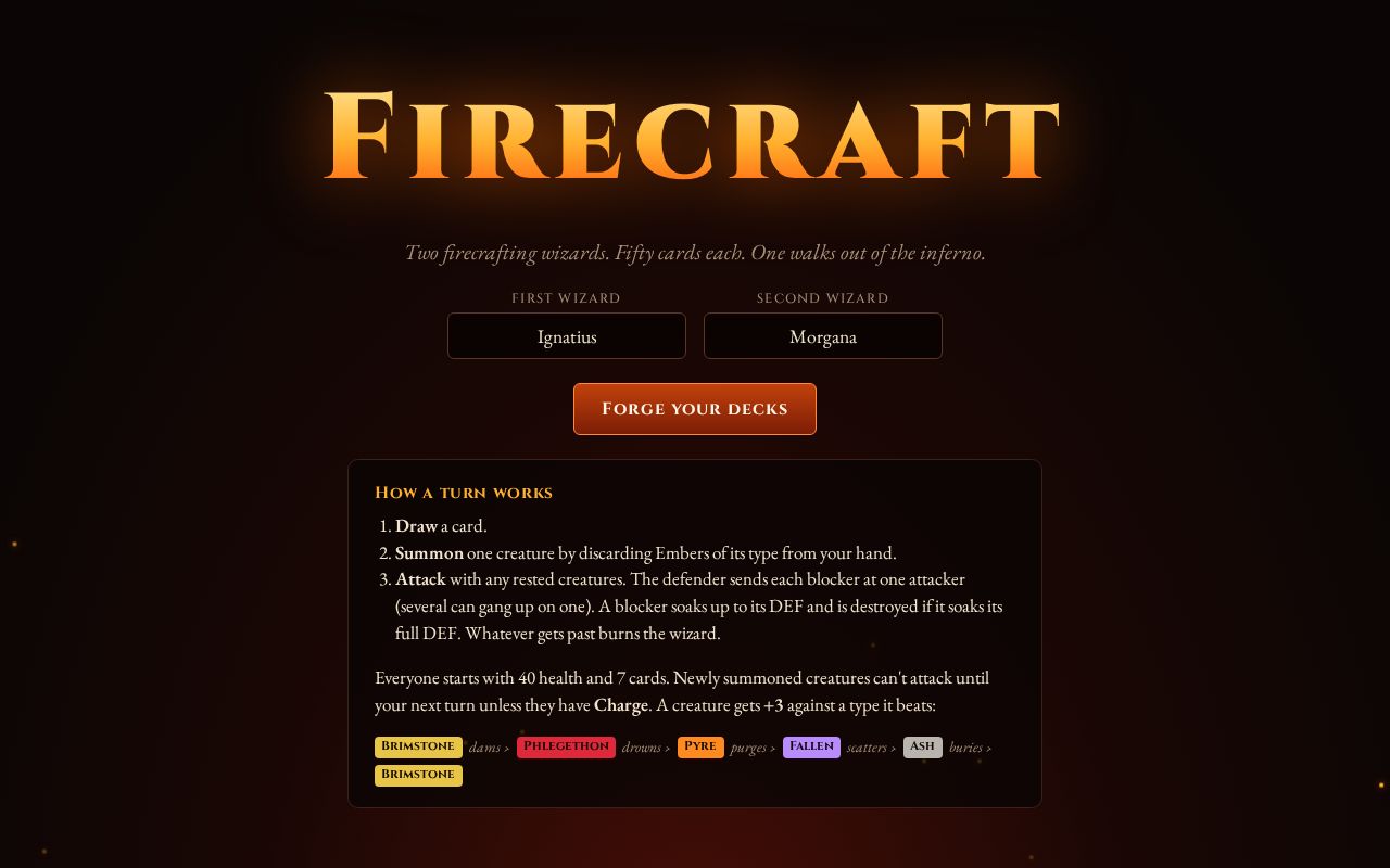 Preview of Firecraft