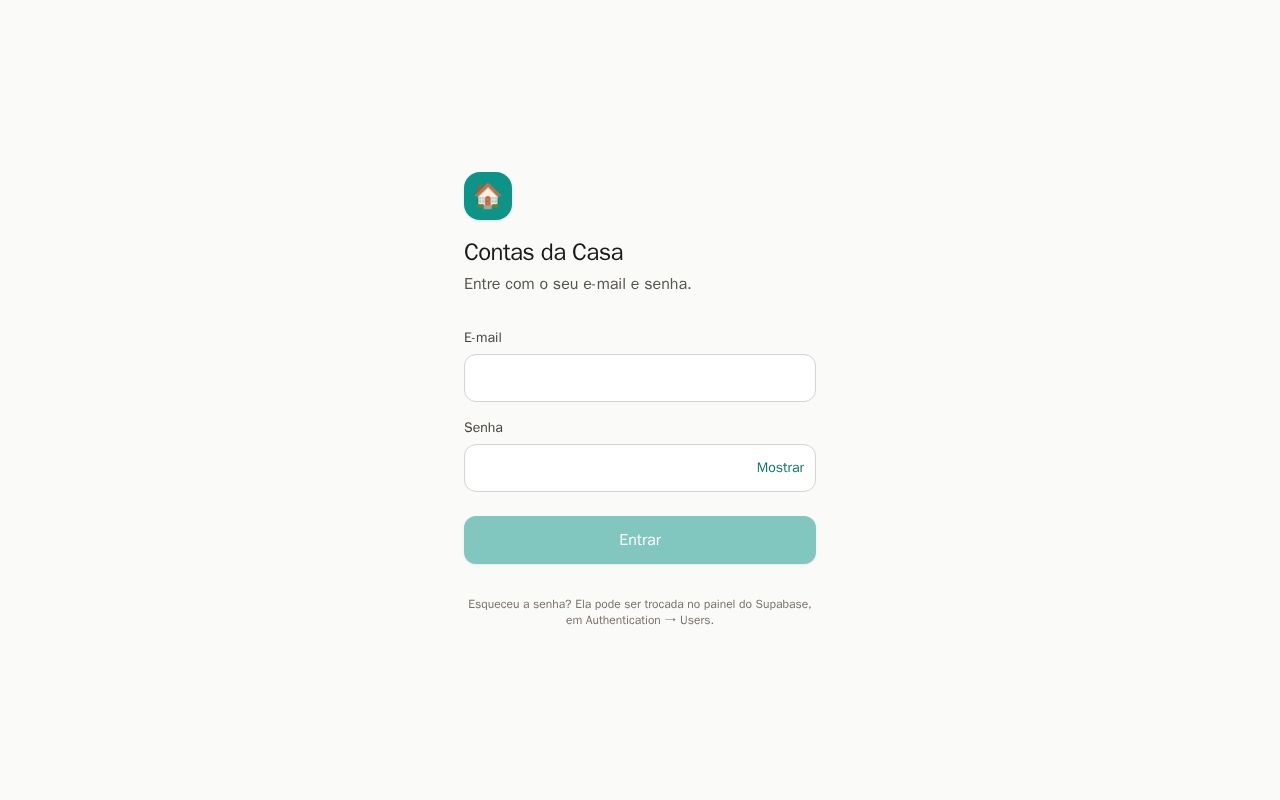 Preview of Contas Casa