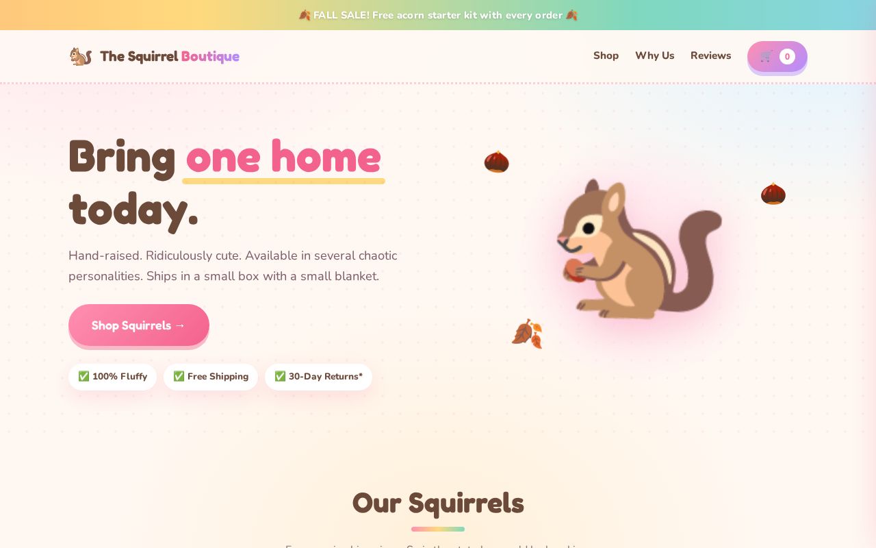 Preview of Squirrels