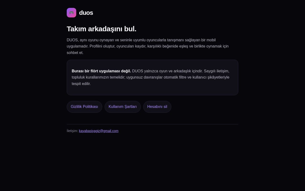 Preview of Duos Site