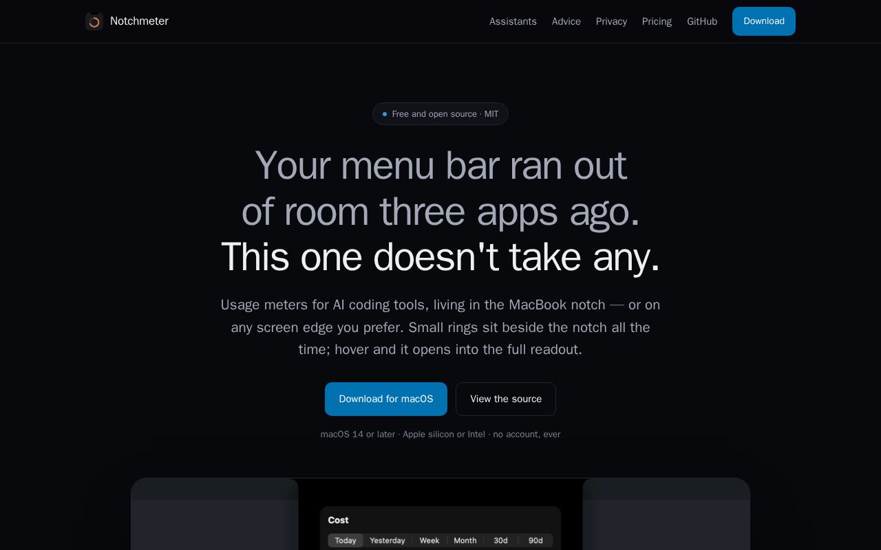 Preview of Notchmeter