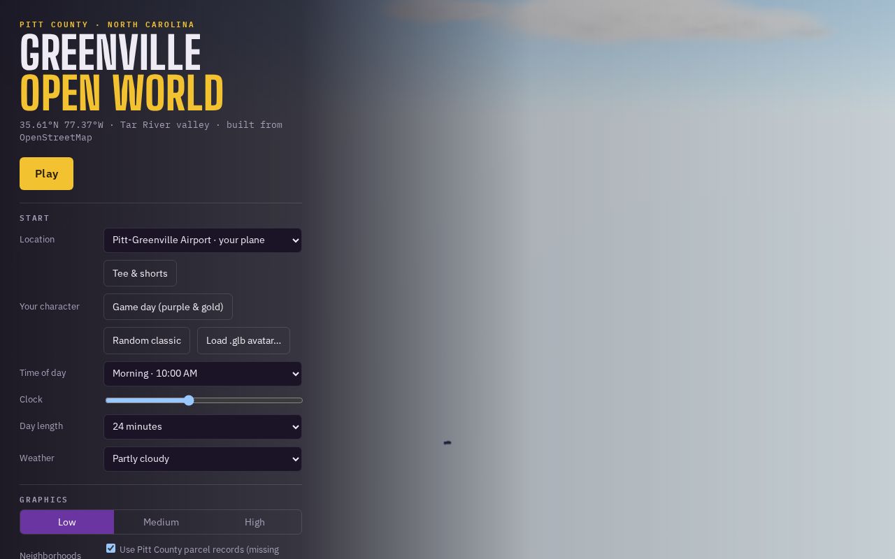 Preview of Greenville Open World