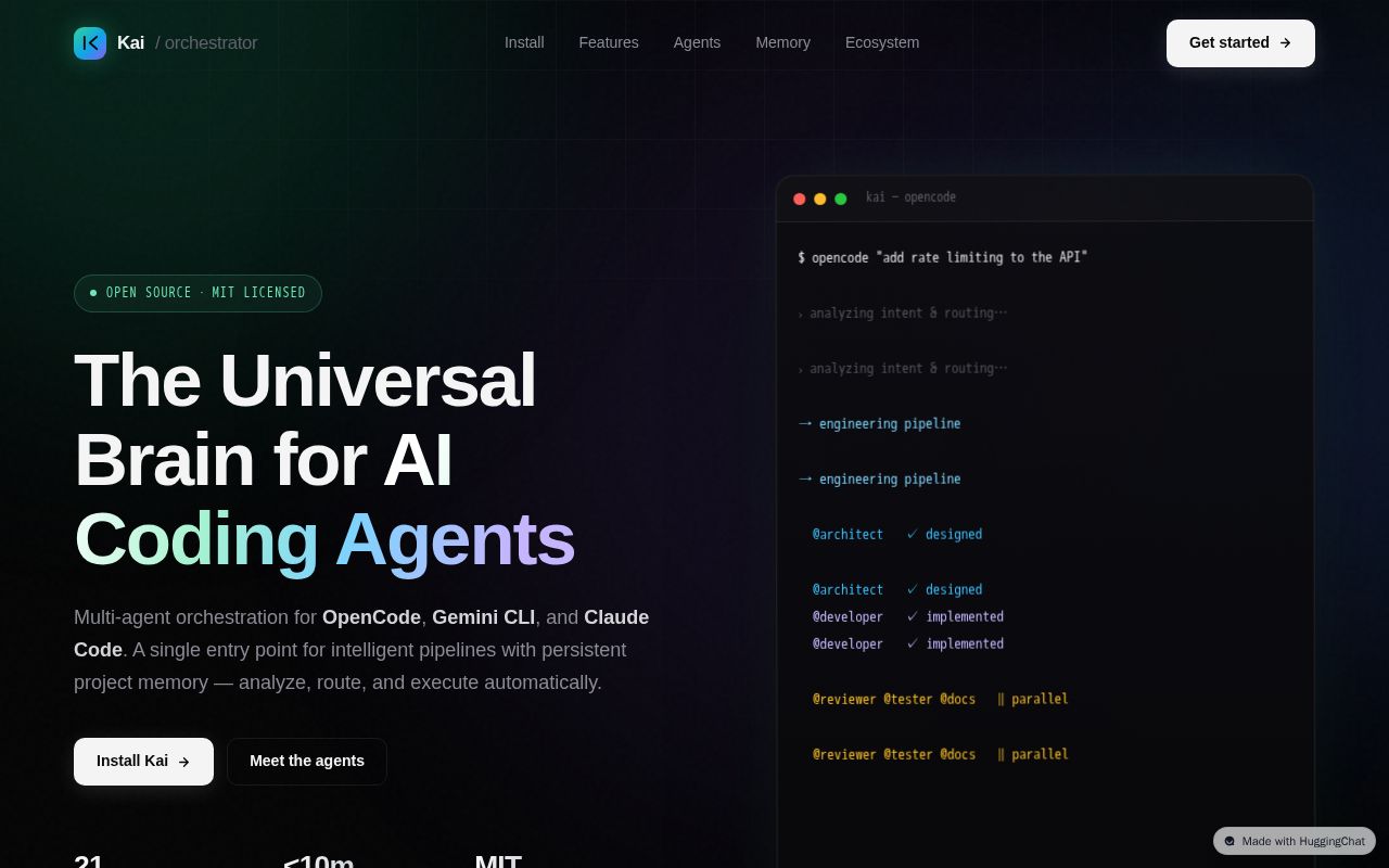 Preview of KAI — The Universal Brain for AI Coding Agents