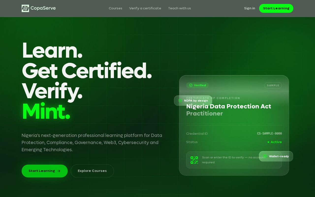 Preview of Copaservelms