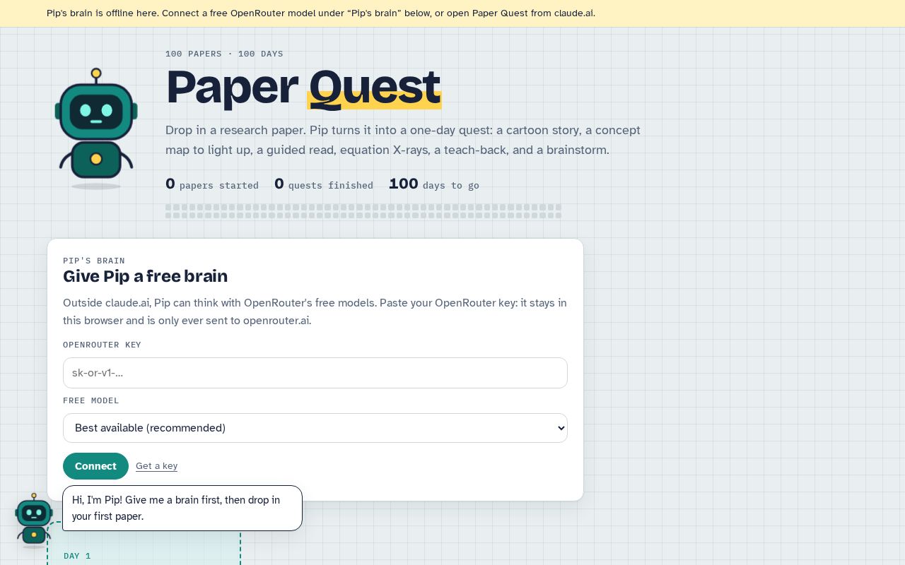 Preview of Research Paper Learner