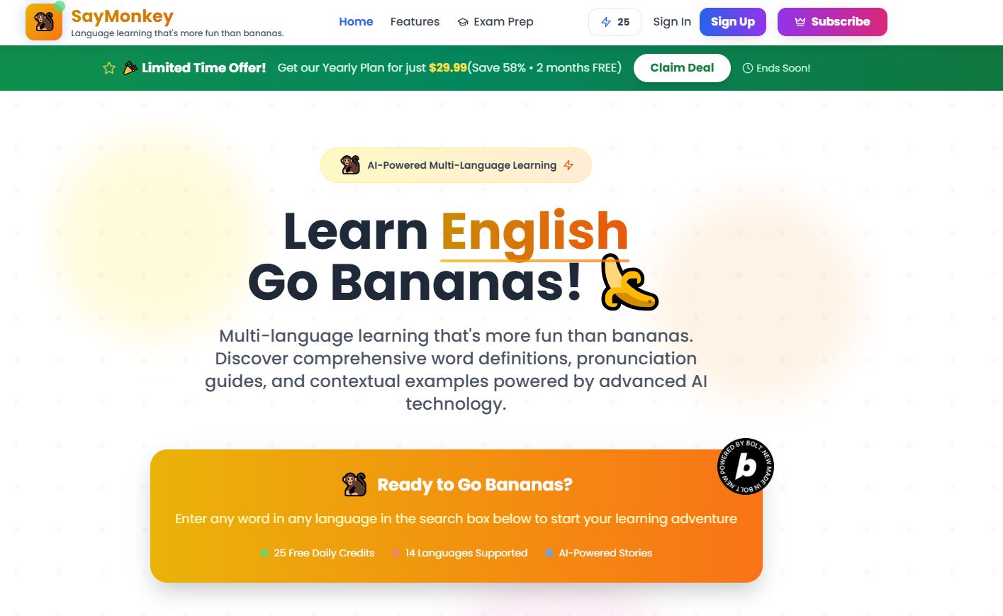 Preview of SayMonkey
