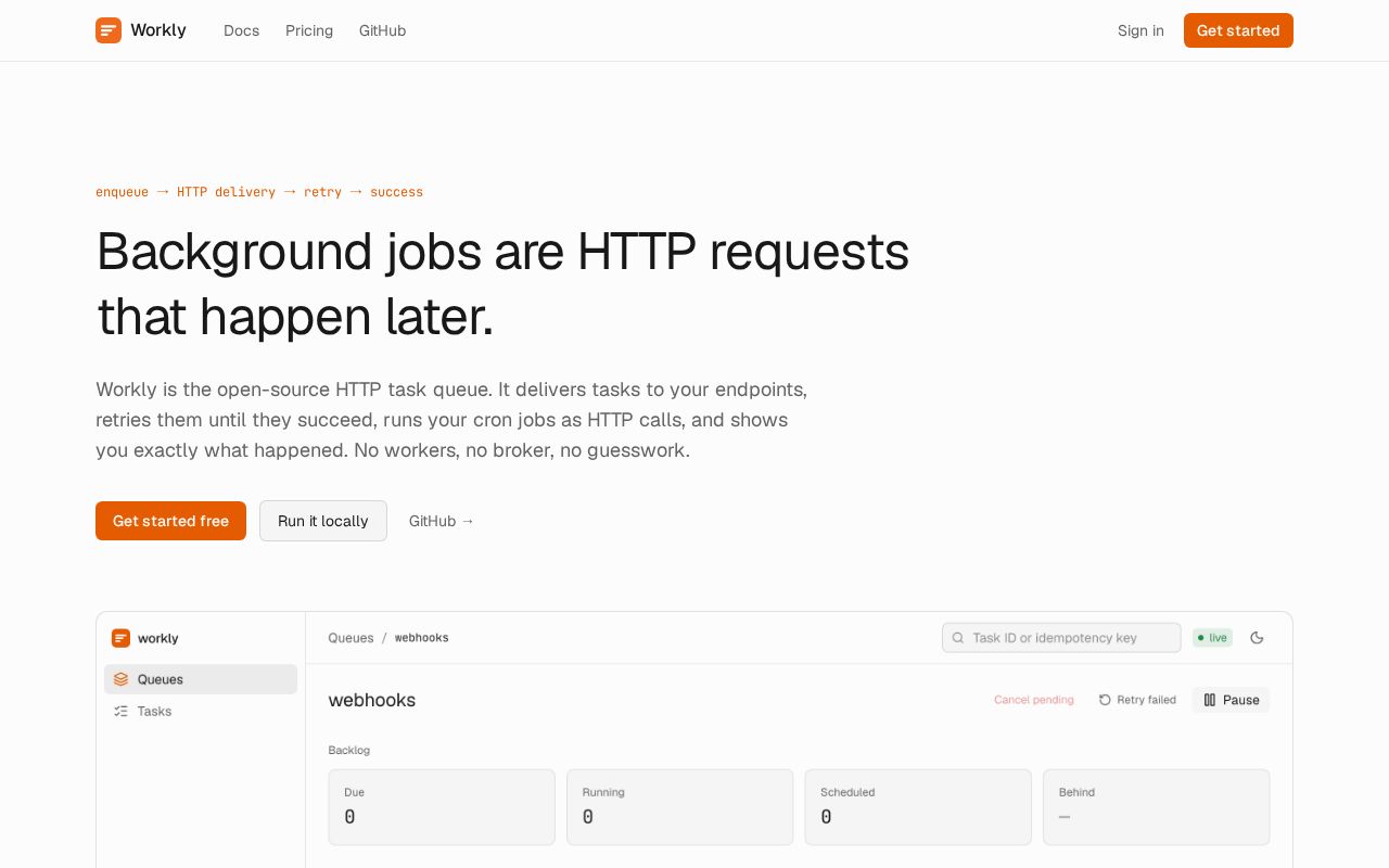 Preview of Workly