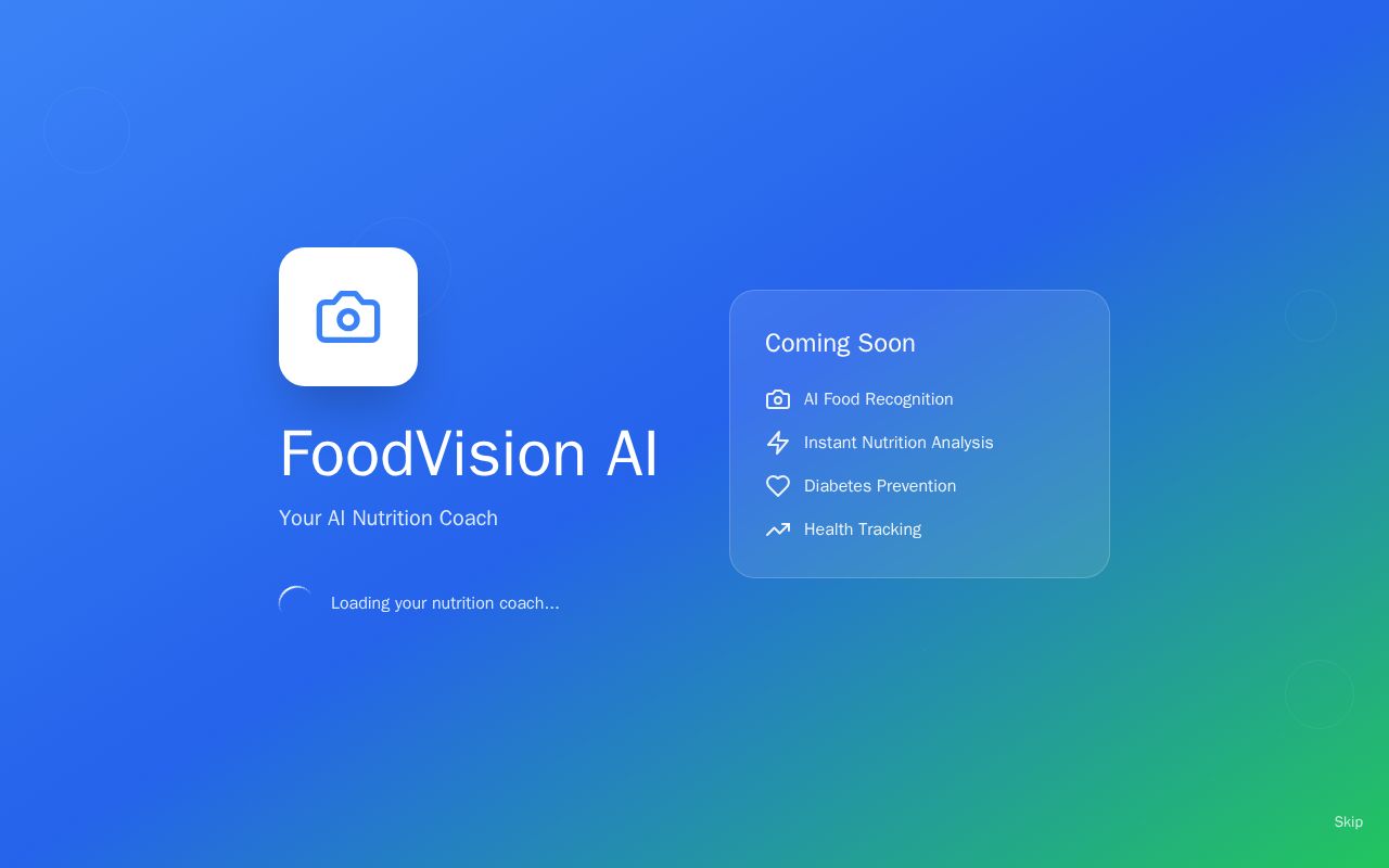 Preview of FoodVision Pro