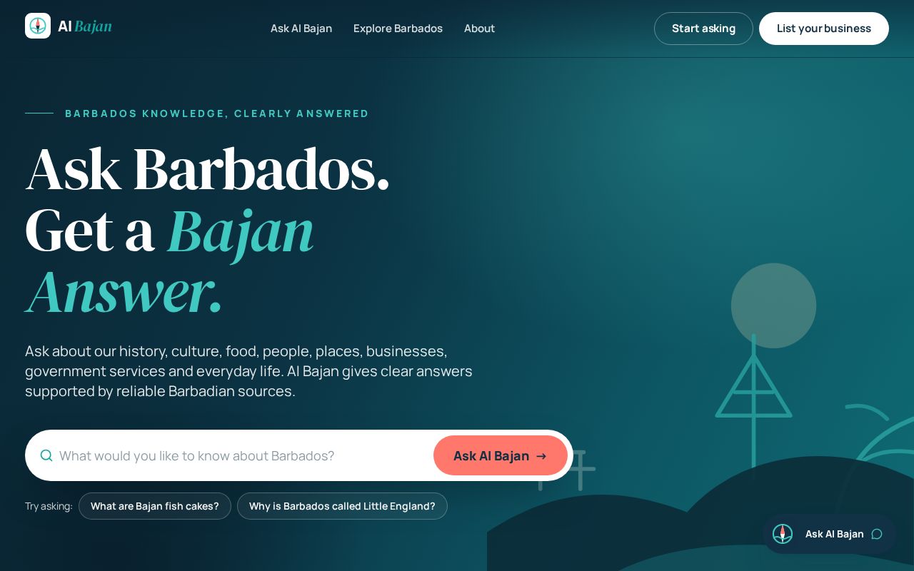 Preview of Ai Bajan Tourism Directory