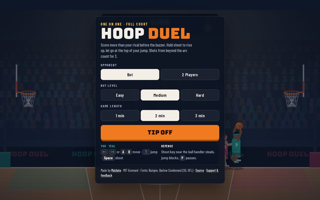Preview of Game Basket Duel