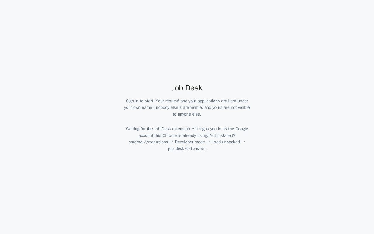 Preview of Job Desk