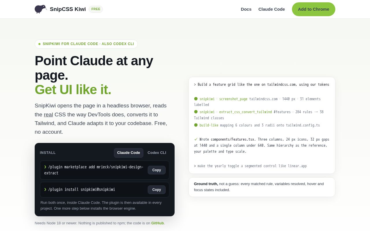 Preview of Snipkiwi Design Extract