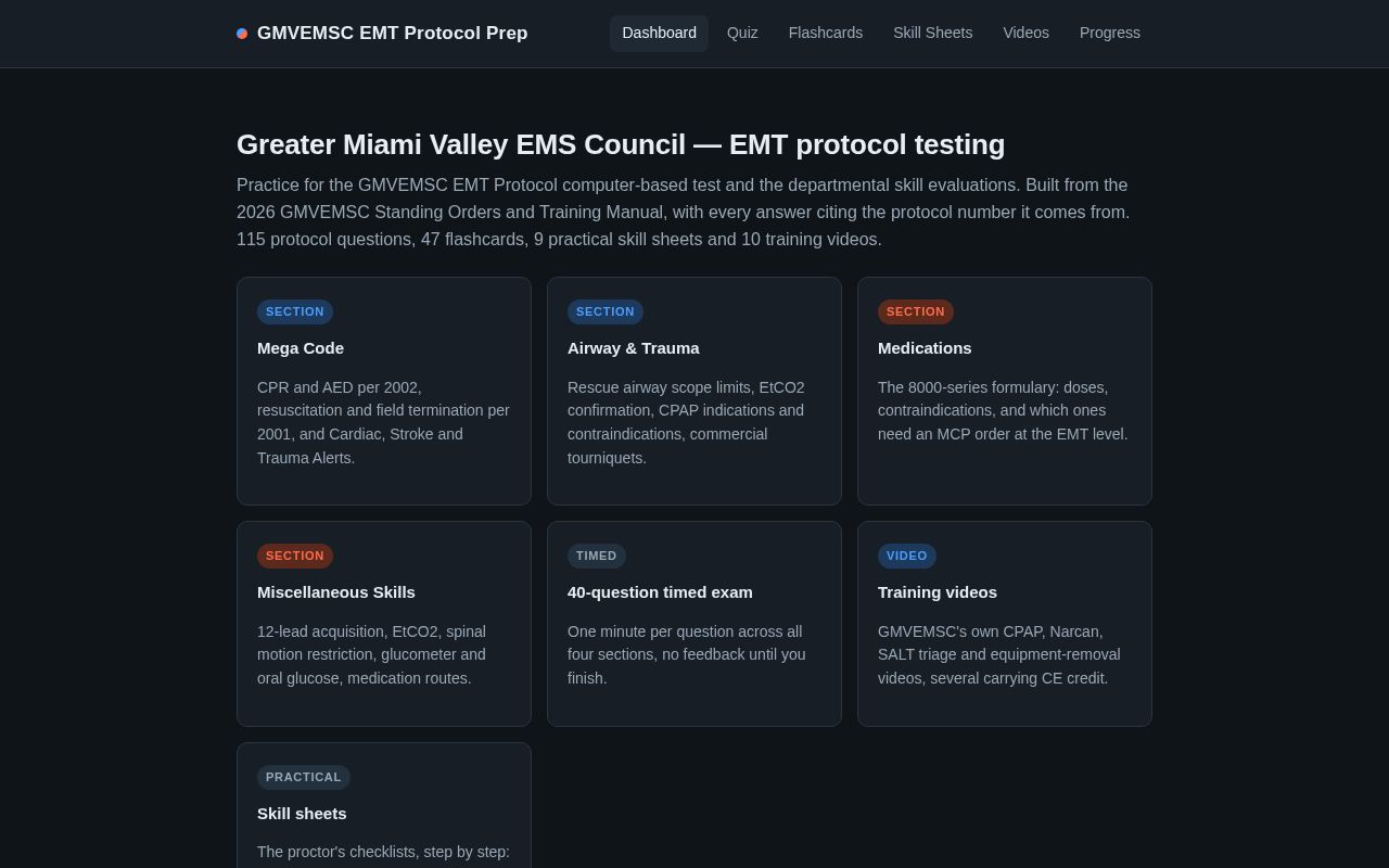 Preview of Fire Ems Testing Website
