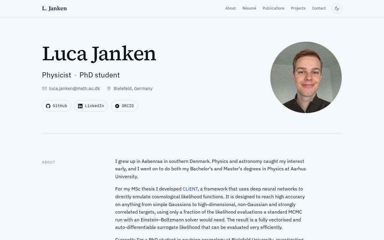Preview of Lucajanken Github Io