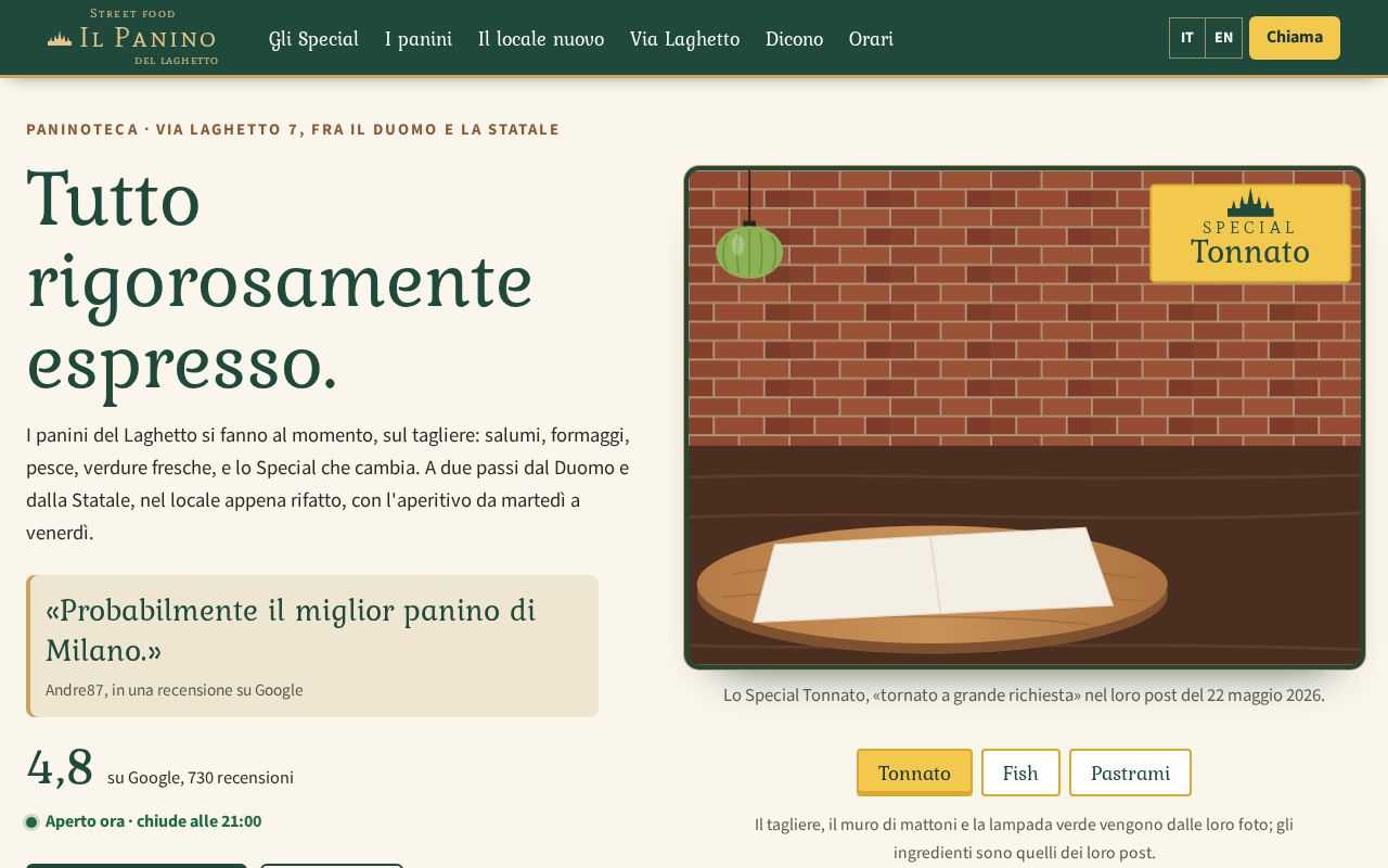 Preview of Panino Del Laghetto
