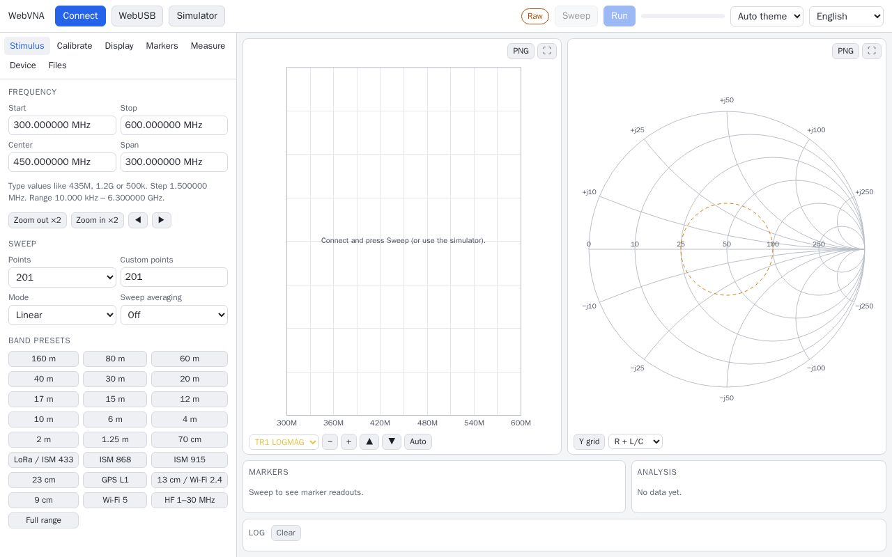 Preview of WebVNA